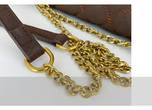 Load image into Gallery viewer, Diamond Lattice Metal Chain Bag
