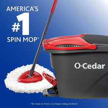 Load image into Gallery viewer, O- Cedar Foot activated Pedal Spin Mop Bucket System Hands-Free System
